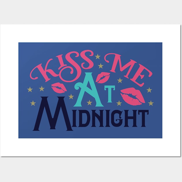 Kiss Me At Midnight Wall Art by holidaystore